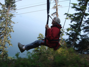 Charlotte Fagen Charlotte Fagen, mid flight
