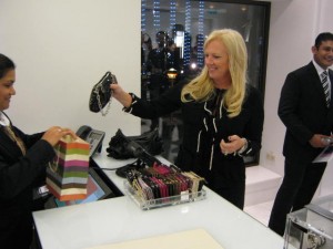 lisa-bauer- coach-opening The First Purchase at the Coach Store!
