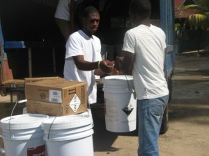 independence-of-the-seas-donations Haiti Relief Effort - Off Loading Supplies in Labadee from Independence of the Seas