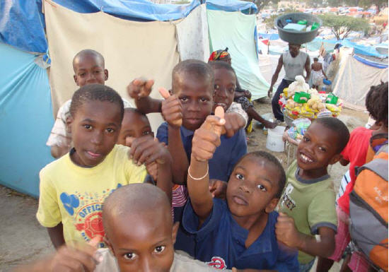 haiti-kids Kids in Haiti camps