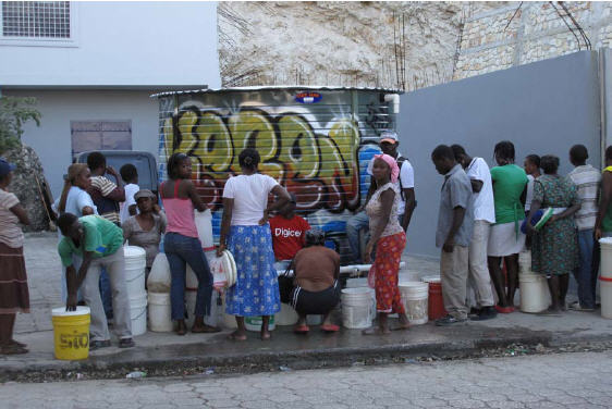 water-tank-6 1,200 gallon water distribution tanks have been placed throughout the camps