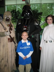 Candon at Waffles & Wishes Event